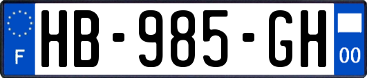 HB-985-GH