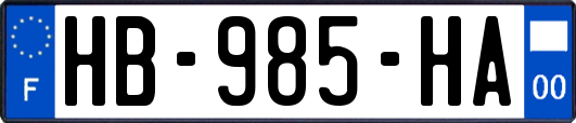 HB-985-HA