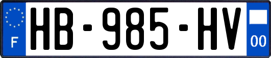 HB-985-HV