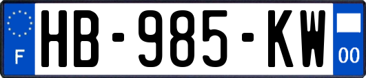 HB-985-KW