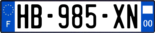 HB-985-XN