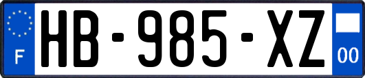HB-985-XZ