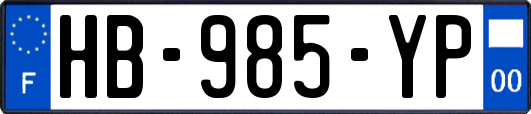 HB-985-YP
