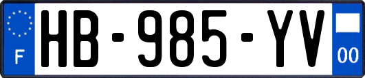 HB-985-YV