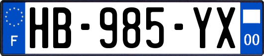 HB-985-YX