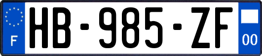 HB-985-ZF