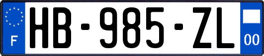 HB-985-ZL