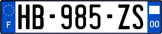 HB-985-ZS