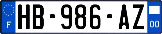 HB-986-AZ