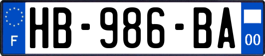 HB-986-BA