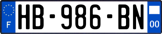 HB-986-BN