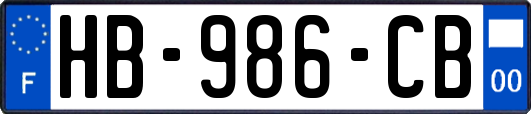 HB-986-CB