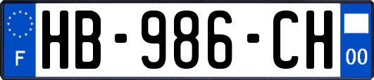 HB-986-CH