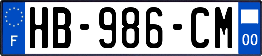 HB-986-CM