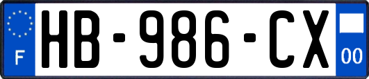 HB-986-CX