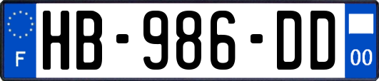 HB-986-DD