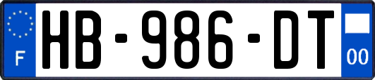 HB-986-DT