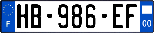 HB-986-EF