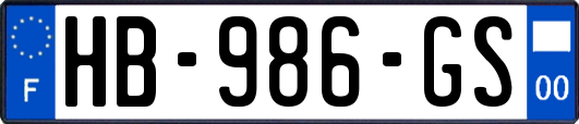 HB-986-GS