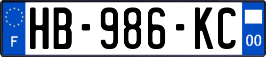 HB-986-KC