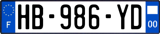 HB-986-YD