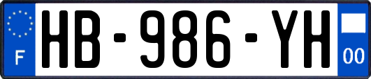 HB-986-YH