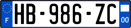 HB-986-ZC