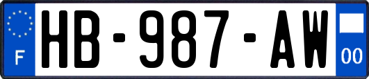 HB-987-AW