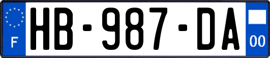 HB-987-DA