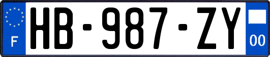 HB-987-ZY