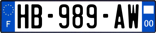 HB-989-AW