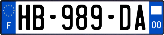 HB-989-DA