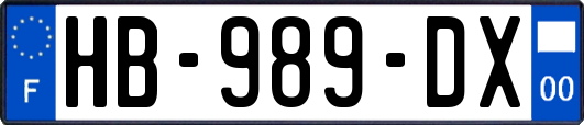 HB-989-DX