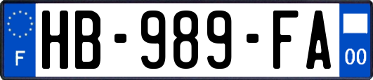 HB-989-FA