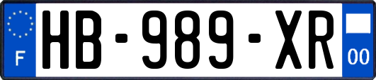 HB-989-XR