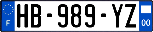 HB-989-YZ