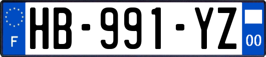 HB-991-YZ