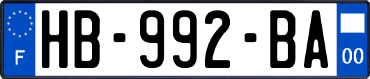 HB-992-BA