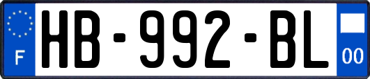 HB-992-BL