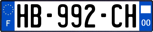 HB-992-CH