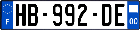 HB-992-DE