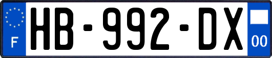 HB-992-DX