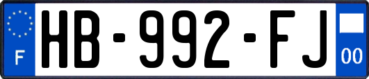 HB-992-FJ