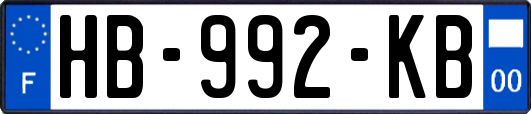 HB-992-KB