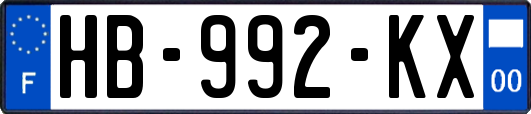 HB-992-KX