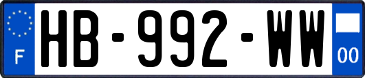 HB-992-WW