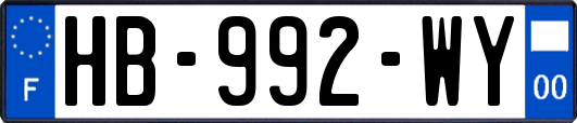 HB-992-WY