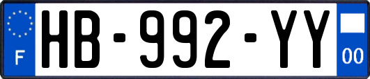 HB-992-YY