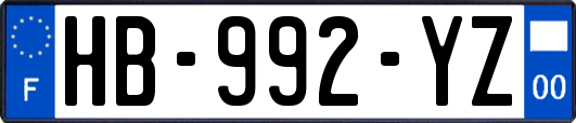 HB-992-YZ