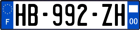 HB-992-ZH